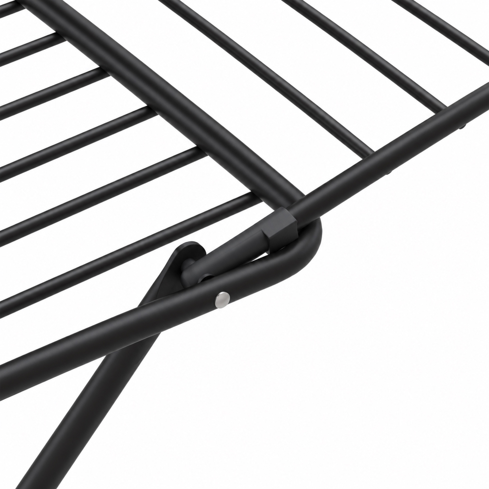 Flow Black 4 Wäscheständer Flow Black – Flügelverriegelung